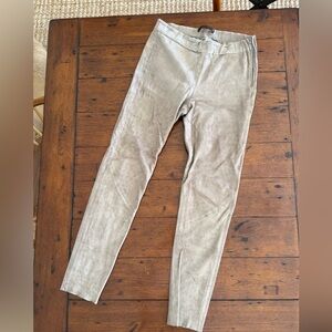 Incentive! light tan lambs leather skinny pants size XL. Priced to sell.